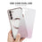ENAKY HAT PRINCE For Samsung Galaxy S23+ Magnetic Phone Case Gradient Glitter Cover Magnetic Case - Pink - 2