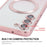 ENAKY HAT PRINCE For Samsung Galaxy S23+ Magnetic Phone Case Gradient Glitter Cover Magnetic Case - Pink - 5