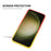 ENAKY HAT PRINCE For Samsung Galaxy S24+ Silicone Case Magnetic Case - Orange+Yellow - 3