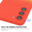 ENAKY HAT PRINCE For Samsung Galaxy S24+ Silicone Case Magnetic Case - Orange+Yellow - 5