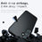 For Samsung Galaxy S24 Cell Phone Case Skin-touch Airbag Protection Shell - Transparent Black - 2