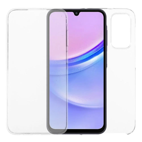 For Samsung Galaxy A15 4G / 5G Phone Case Full Body Drop Protection Cover with PET Film - 1