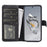 For OnePlus 12 5G Wallet PU Leather Case Color Splicing Phone Cover - Black - 2