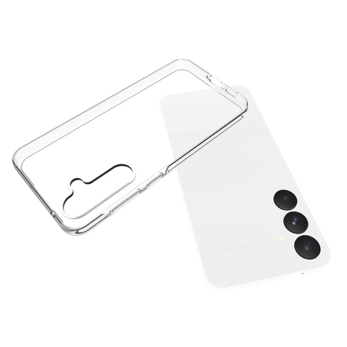 10Pcs / Pack For Samsung Galaxy A55 5G Transparent TPU Phone Case Watermark-Free - 7