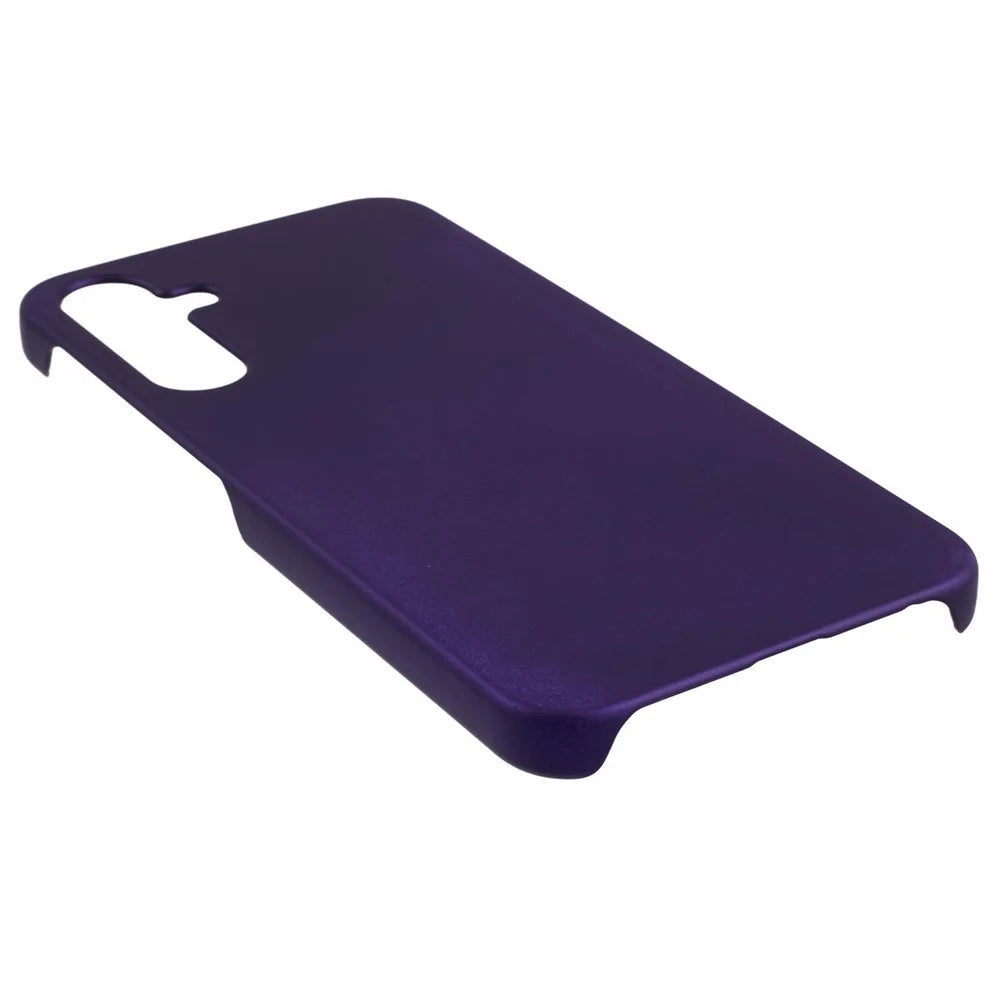 For Samsung Galaxy A55 5G Hard PC Case Anti-scratch Rubberized Phone Cover - Purple - 5