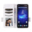For Asus ROG Phone 8 Pro 5G / 8 5G Magnetic Case Leather Litchi Texture Cover with Wrist Strap - White - 2