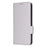 For Asus ROG Phone 8 Pro 5G / 8 5G Magnetic Case Leather Litchi Texture Cover with Wrist Strap - White - 7