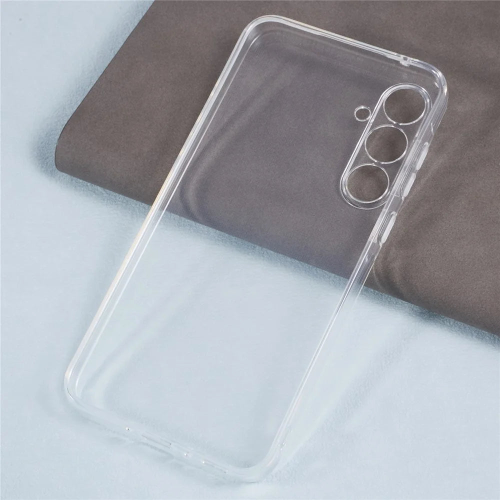 For Samsung Galaxy A35 5G TPU Case Clear Watermark-free 2.0mm Phone Cover - 3