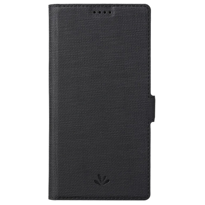 VILI DMK Series for Samsung Galaxy S24 Case PU Leather Folio Stand Phone Cover - Black - 7