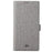 VILI DMK Series for Samsung Galaxy S24+ Case Leather Cross Texture Phone Cover - Grey - 7
