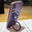 VOERO For Samsung Galaxy S24+ Ring Kickstand Case Rotating Gyro Hard PC Cover - Purple - 3