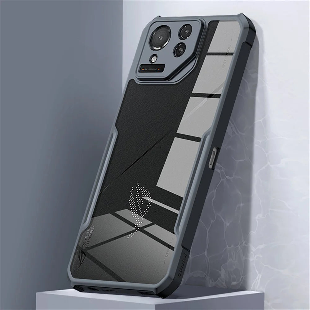 XUNDD For Asus ROG Phone 8 Pro 5G Slim-Fit Acrylic+TPU Phone Cover Anti-Scratch Phone Case - 2