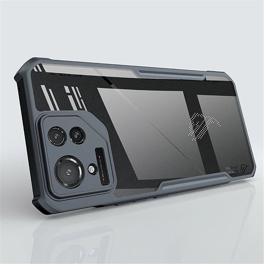 XUNDD For Asus ROG Phone 8 Pro 5G Slim-Fit Acrylic+TPU Phone Cover Anti-Scratch Phone Case - 3