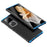 ELEMENT BOX For vivo S18 5G / S18 Pro 5G Phone Case Metal+PC+Silicone Back Cover - Black / Blue - 1