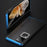 ELEMENT BOX For vivo S18 5G / S18 Pro 5G Phone Case Metal+PC+Silicone Back Cover - Black / Blue - 2
