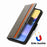 For Samsung Galaxy A15 4G / A15 5G Phone Cases CASENEO PU Leather Cover Stand with RFID Blocking Wallet - Grey - 4