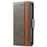 For Samsung Galaxy A15 4G / A15 5G Phone Cases CASENEO PU Leather Cover Stand with RFID Blocking Wallet - Grey - 7