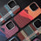 For iPhone 13 Pro 6.1 inch Cover Hard PC Carbon Fiber Texture Case Compatible with MagSafe - Red  /  Green - 7
