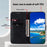 For Samsung Galaxy A35 5G Cell Phone Case PU Leather+TPU Drop-proof Wallet Cover - Black - 2