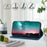 For Samsung Galaxy A55 5G Case Solid Color PU Leather Stand Phone Cover - Dark Blue - 3