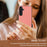 VILI TH Series for Samsung Galaxy S24+ Case Shockproof Leather Coated PC+TPU Protective Cover - Pink - 4
