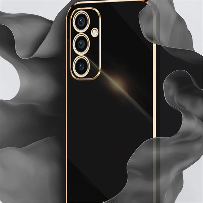 XINLI For Samsung Galaxy A55 5G Case Soft TPU Shockproof Phone Back Cover - Cyan - 3