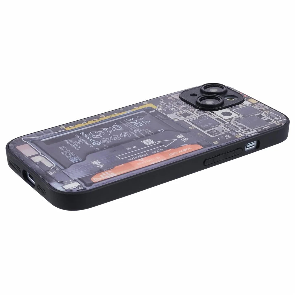 AL Series for iPhone 15 Case Precise Cutout Phone Cover Battery Circuit Board - Short Battery Circuit Board - 4