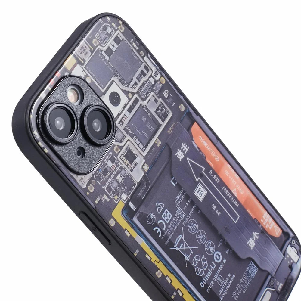 AL Series for iPhone 15 Case Precise Cutout Phone Cover Battery Circuit Board - Short Battery Circuit Board - 6