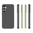 10Pcs / Pack for Samsung Galaxy A35 5G TPU Case Matte Soft Phone Cover - Black - 5