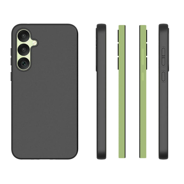 10Pcs / Pack for Samsung Galaxy A35 5G TPU Case Matte Soft Phone Cover - Black - 5