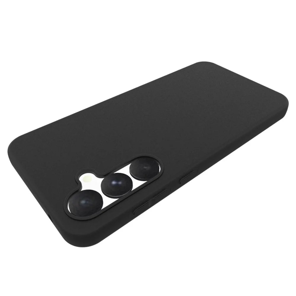 10Pcs / Pack for Samsung Galaxy A55 5G TPU Phone Case Dual-sided Matte Finish - Black - 4