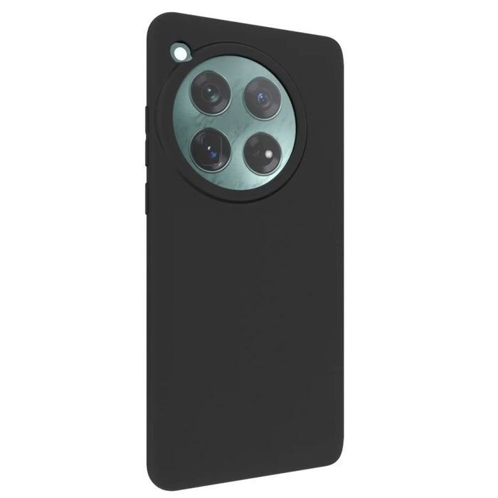 10Pcs / Pack for OnePlus 12 5G Matte TPU Case Protective Phone Cover - Black - 7