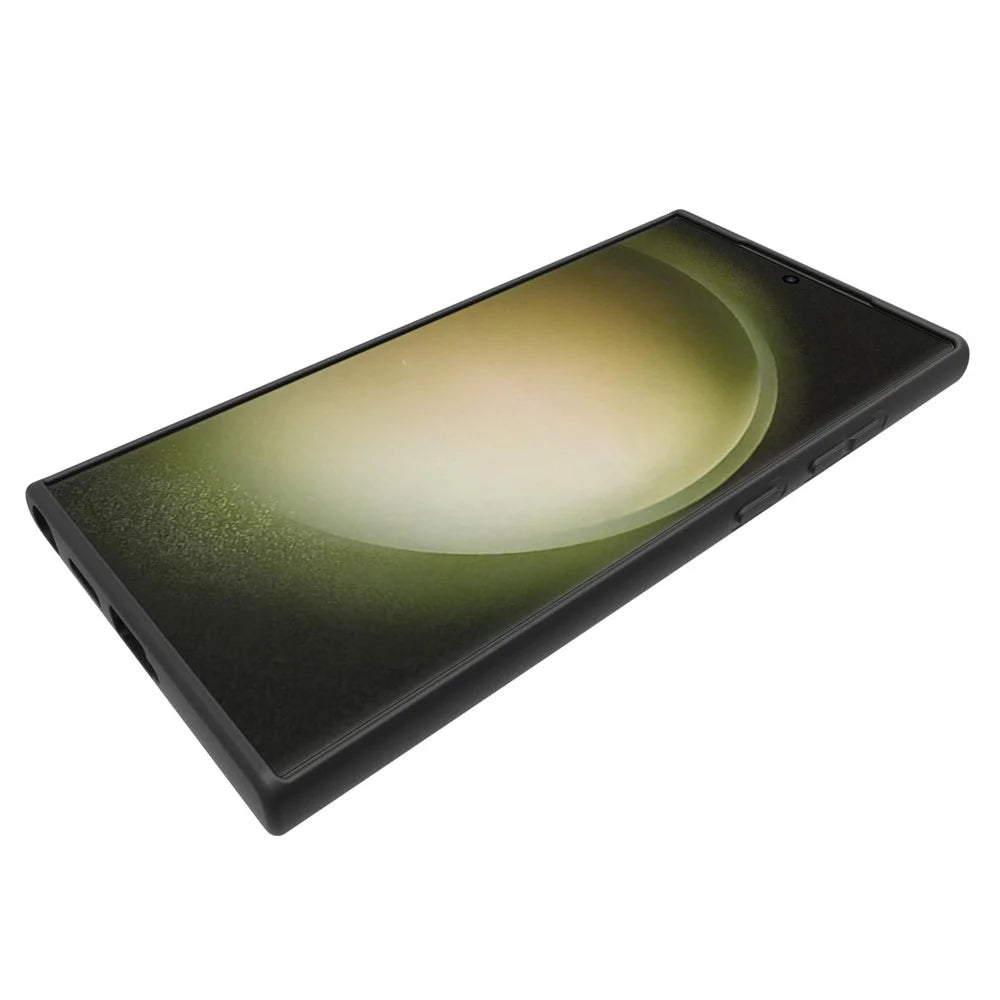 10Pcs / Pack for Samsung Galaxy S24 Ultra Case Dual-sided Matte Soft TPU Phone Cover - Black - 4