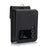 For Samsung Galaxy Z Flip4 5G Crossbody Phone Case RFID Blocking Card Holder Cover - Black - 2