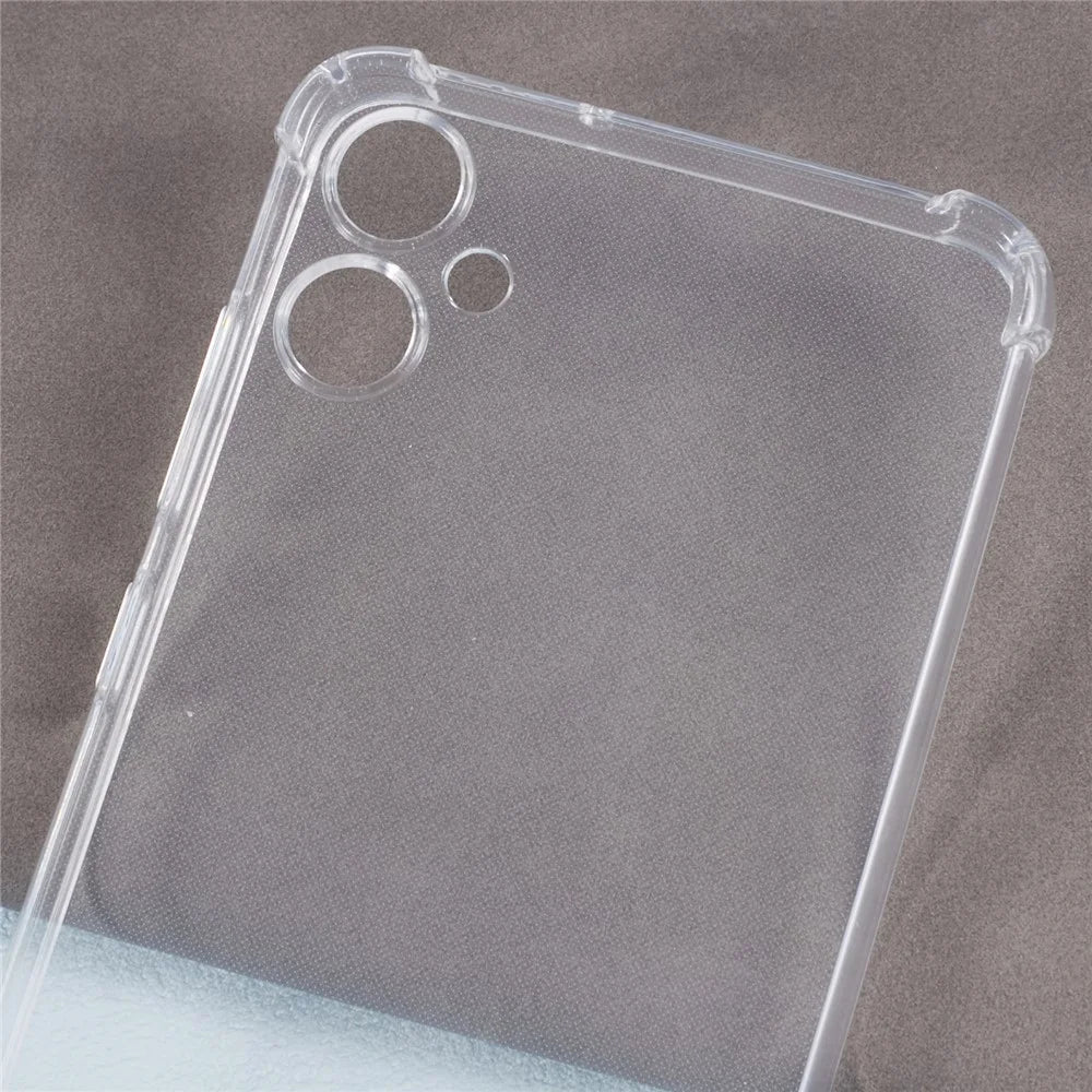 For Samsung Galaxy A05 4G Case Soft TPU Clear Phone Back Cover - 5