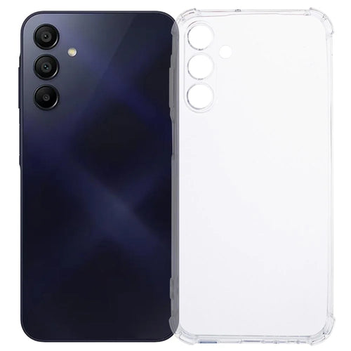 For Samsung Galaxy A15 4G / A15 5G TPU Case Enhanced Four Corner Clear Phone Shell - 1