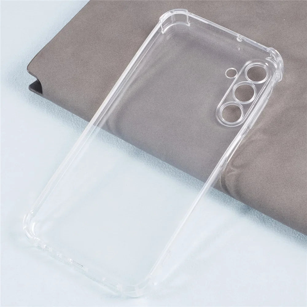 For Samsung Galaxy A15 4G / A15 5G TPU Case Enhanced Four Corner Clear Phone Shell - 3