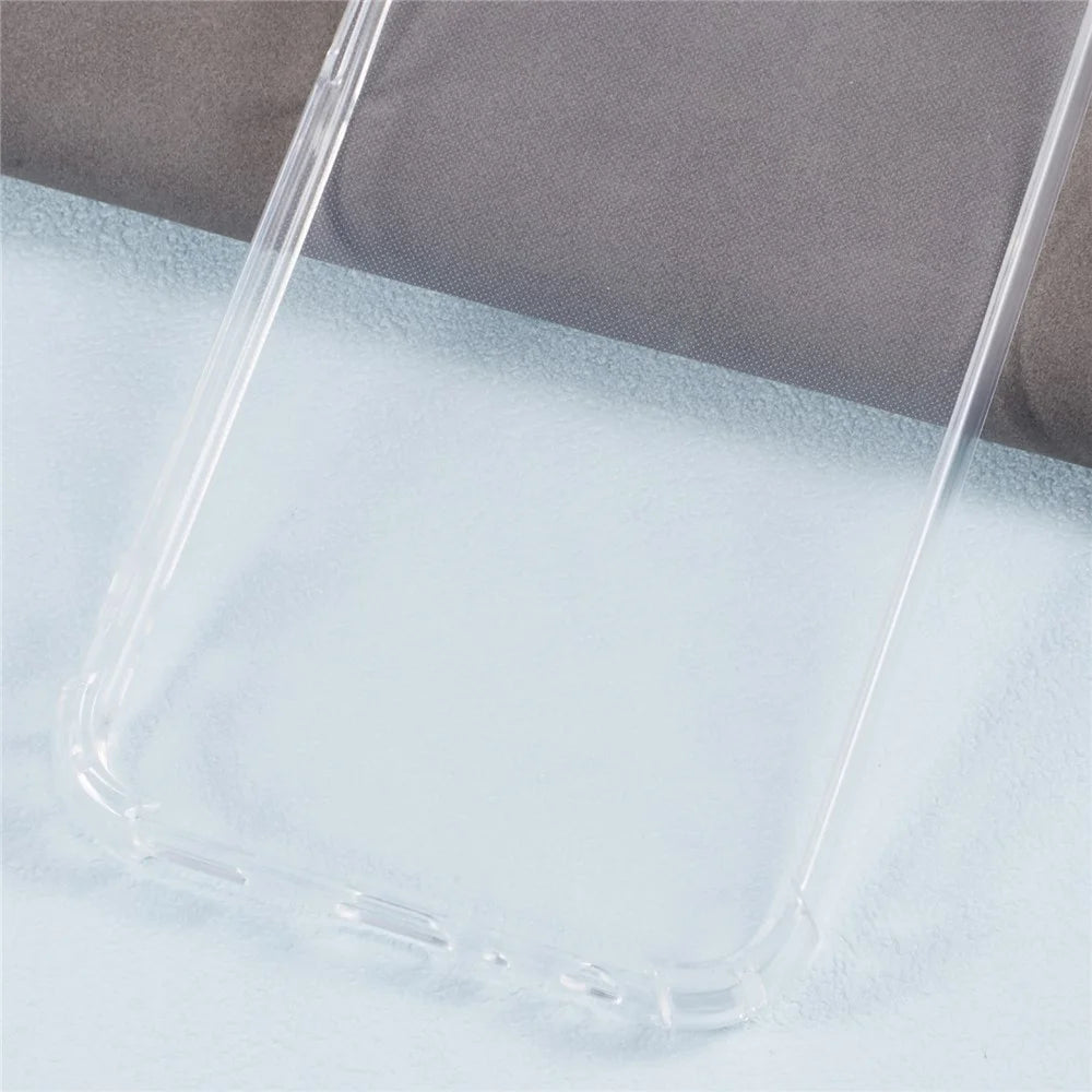 For Samsung Galaxy A24 4G (162.1 x 77.6 x 8.3mm) Clear Case Enhanced Four Corner TPU Protective Cover - 6