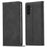 LC.IMEEKE For Samsung Galaxy A35 5G Microfiber Leather Case Phone Cover Magnetic Closing - Black - 1