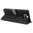 For Sony Xperia 8 Case RFID Blocking PU Leather Phone Cover with Wallet - Black - 4