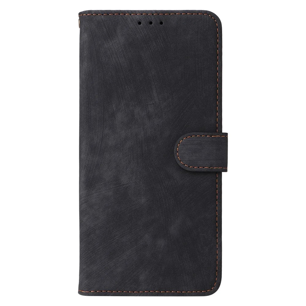 For ZTE nubia Z60 Ultra Leather Case RFID Blocking Wallet Phone Cover - Black - 6