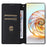 For ZTE nubia Z60 Ultra Wallet Case PU Leather Cover Rhombus Imprinted - Red - 2