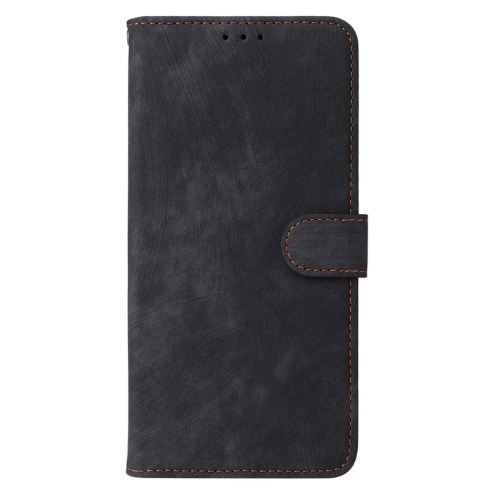 For Sony Xperia 1 RFID Blocking Leather Case with Strap Phone Wallet Cover - Black - 6