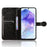 For Samsung Galaxy A35 5G Leather Case Wallet Phone Cover Magnetic Clasp - Black - 2