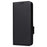 For ZTE Blade A34 Phone Case Leather Litchi Texture Cover with Magnetic Closure - Black - 7