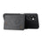 For Samsung Galaxy A15 5G Case Anti-Drop Leather Coated TPU Card Holder Phone Shell - Black - 3