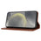For Samsung Galaxy S24 Wallet Leather Case Magnetic Closing Phone Cover - Dark Brown - 4