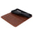 For Samsung Galaxy S24 Wallet Leather Case Magnetic Closing Phone Cover - Dark Brown - 7