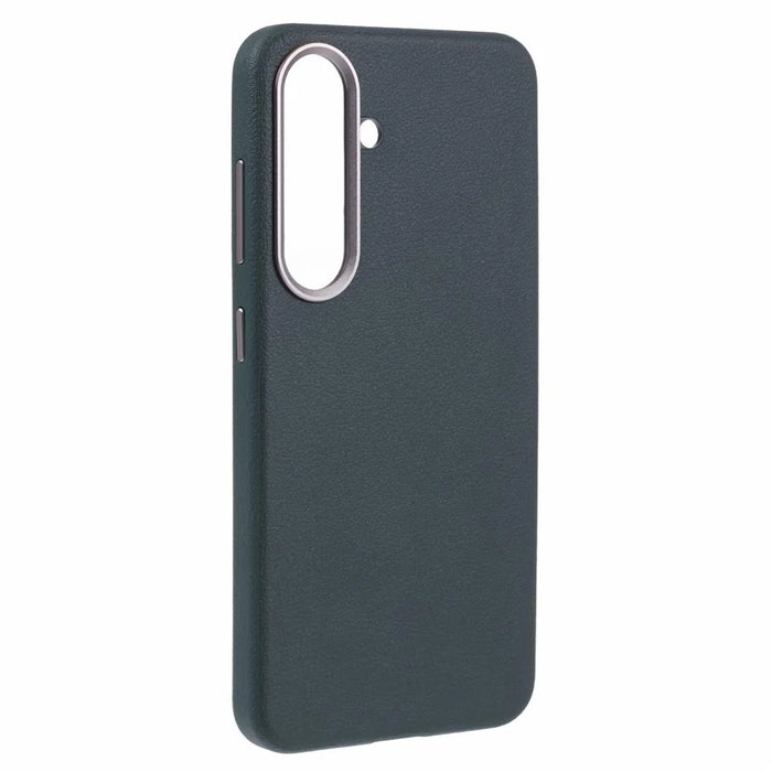 X-LEVEL For Samsung Galaxy S24+ Case Slim PU Leather + Hard PC Protective Phone Cover - Green - 3