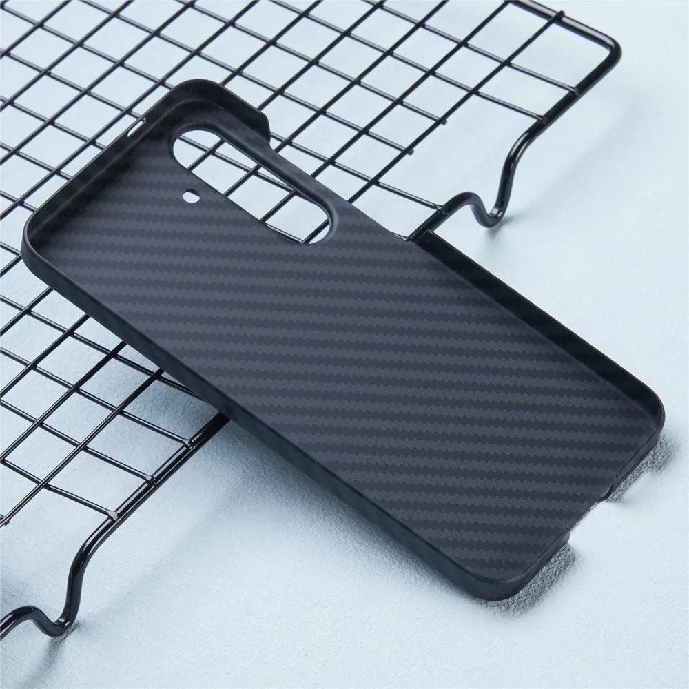 X-LEVEL For Samsung Galaxy S24+ Case Slim Anti-Scratch PC Phone Cover Carbon Fiber Texture - 4